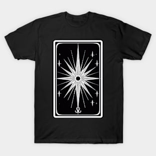 Tarot Card Astrology Occult Mystical Crystal T-Shirt